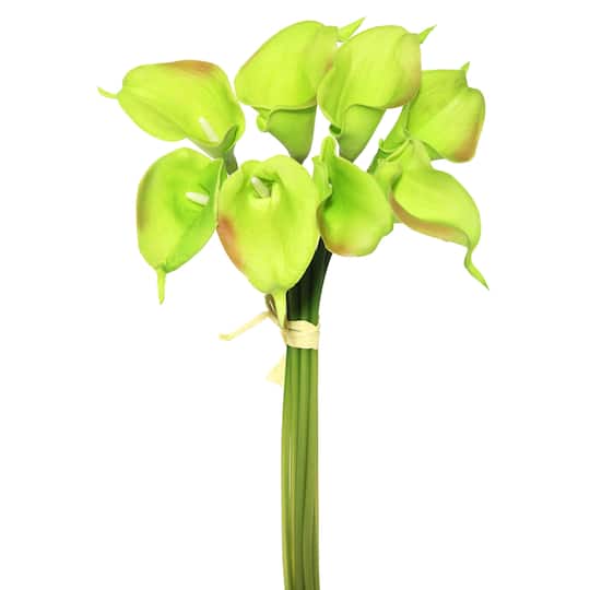 Green Calla Lily Artificial Bundle